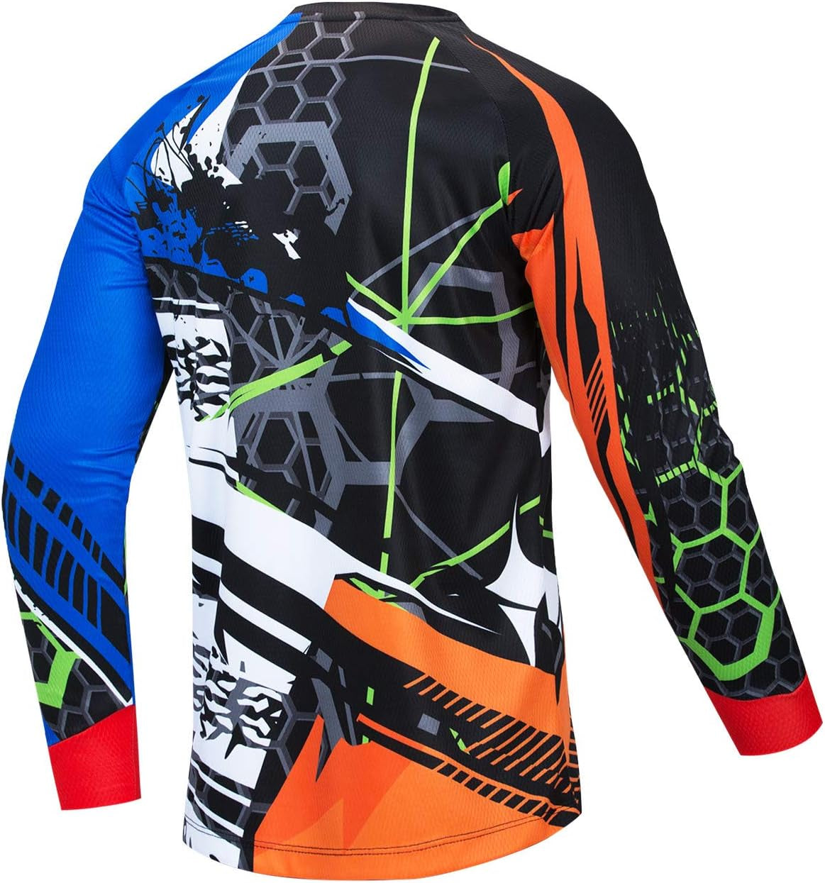 Cycling Jersey Men Long Sleeve MTB Motocross Shirt Off-Road Racewear
