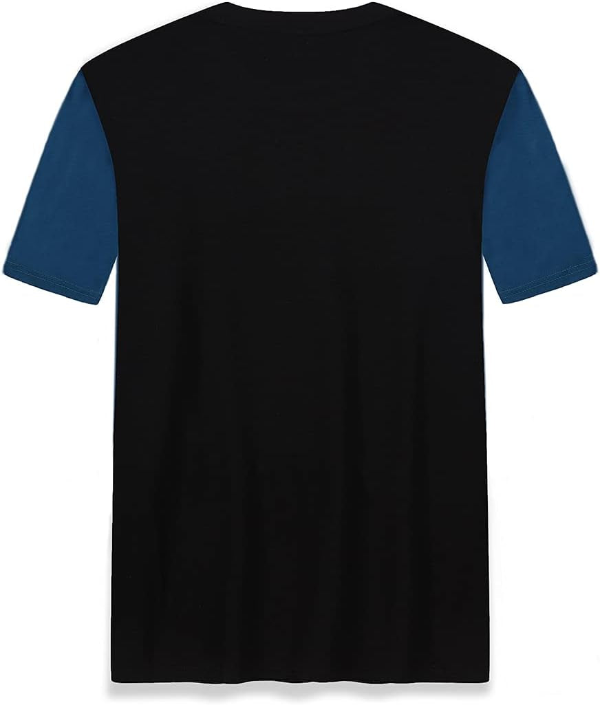 Mens Short Sleeve T-Shirt Casual Tops Tee Classic Fit Basic Shirts